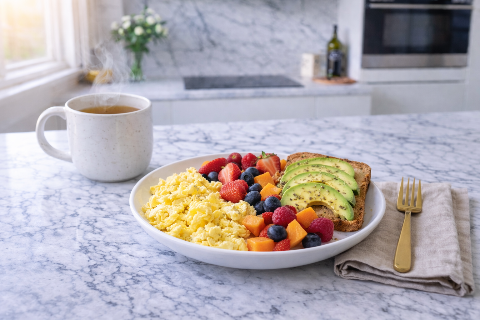 Desayunos que desinflaman el abdomen: qué incluir, qué evitar y por qué